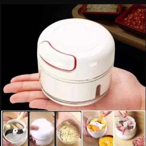 Mini Food Chopper Vegetable Cutter/Chopper Food Crusher Hand Pulled Speedy Chopper Mini Food Chopper Vegetable Cutter/Chopper Food Crusher Hand Pulled Speedy Chopper