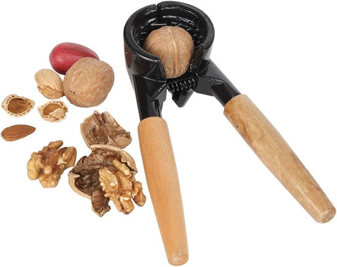 Elegant Walnut Cracker Tool with Premium Wooden Handle | Perfect for Nuts, Almonds, Hazel Nuts & Cashew Nuts